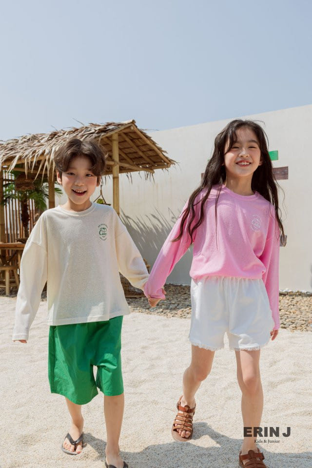 Erin J - Korean Children Fashion - #kidsstore - Summer Long Sleeve Tee - 6