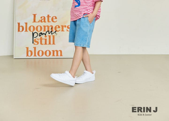 Erin J - Korean Children Fashion - #magicofchildhood - Denim Shorts - 4