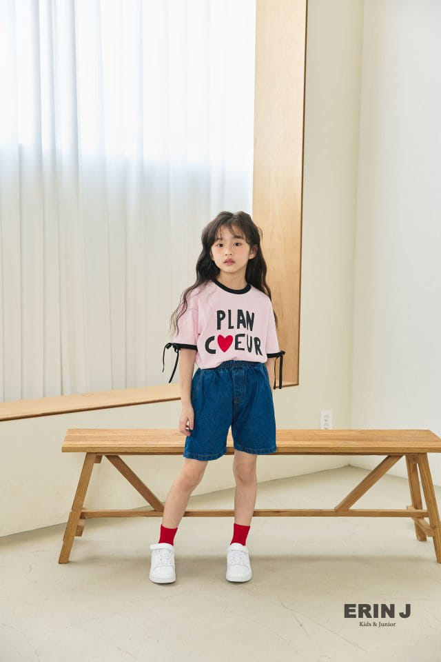 Erin J - Korean Children Fashion - #stylishchildhood - Denim Shorts - 8