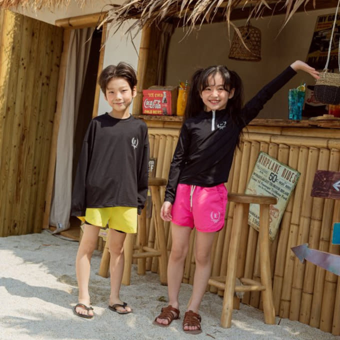Erin J - Korean Children Fashion - #toddlerclothing - Rash Guard Loose Fit