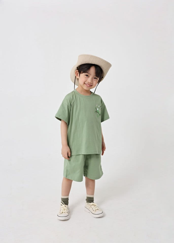 Fashion King - Korean Children Fashion - #magicofchildhood - Amazon Top Bottom Set - 7