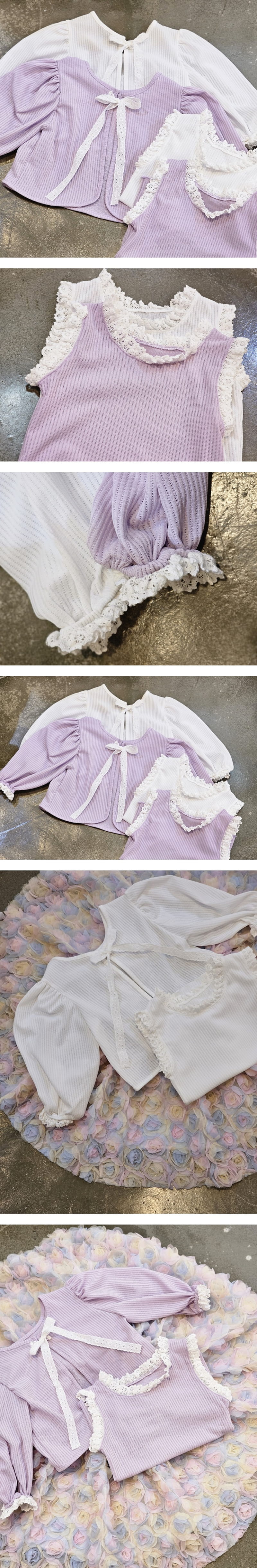 Flower J - Korean Children Fashion - #discoveringself - Xiangs Cardigan Set - 2