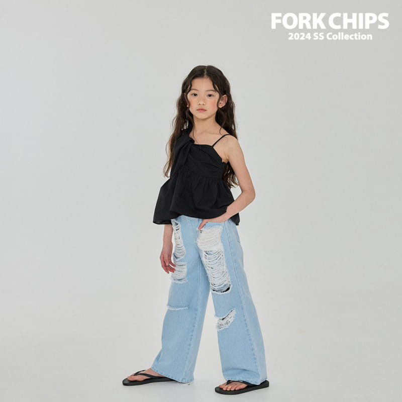 Fork Chips - Korean Children Fashion - #Kfashion4kids - Pure Twist Blouse - 6