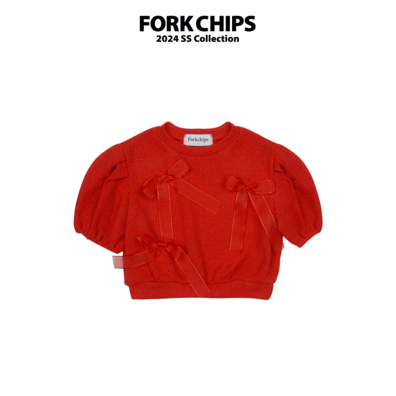 Fork Chips - Korean Children Fashion - #Kfashion4kids - Stella Knit Sweatshirt - 3
