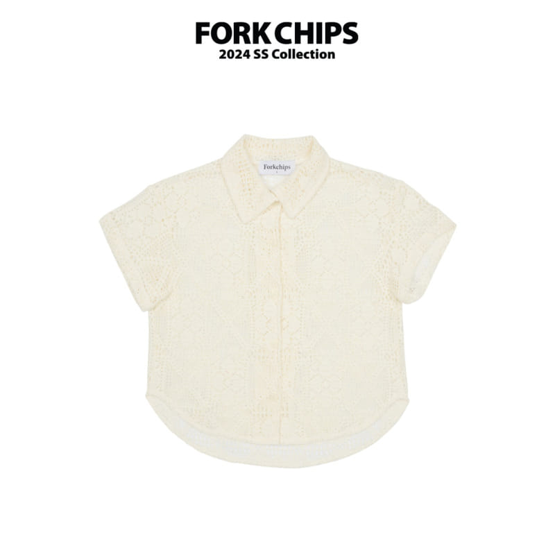 Fork Chips - Korean Children Fashion - #childofig - Nut Knit Shirt - 2