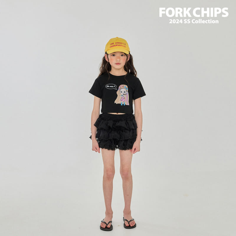 Fork Chips - Korean Children Fashion - #childofig - Baby Doll Tee - 6