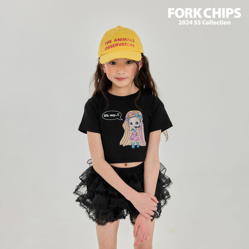 Fork Chips - Korean Children Fashion - #childofig - Baby Doll Tee - 7