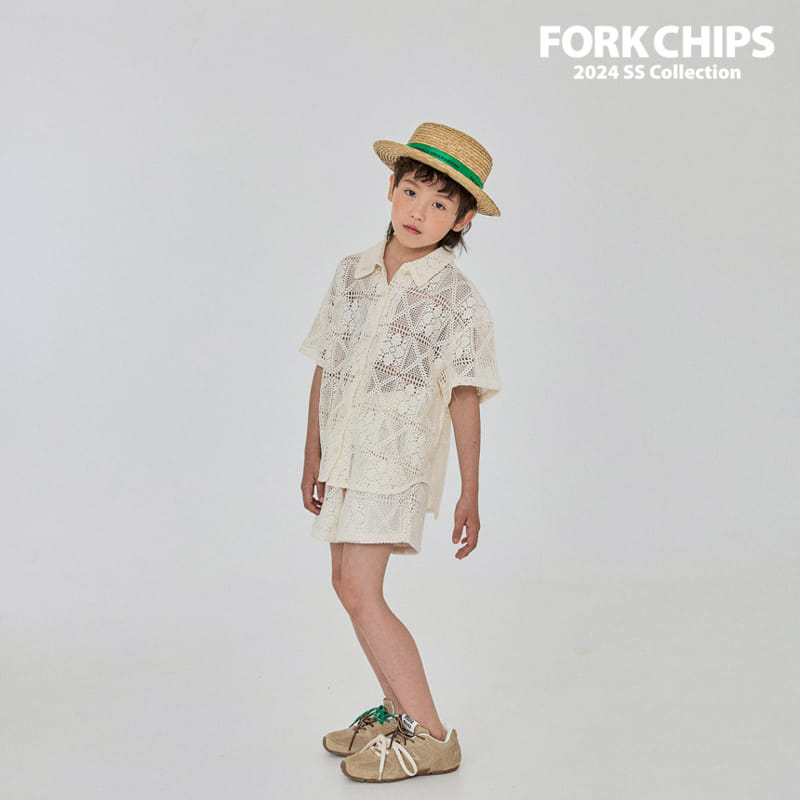 Fork Chips - Korean Children Fashion - #childrensboutique - Nut Knit Shirt - 3