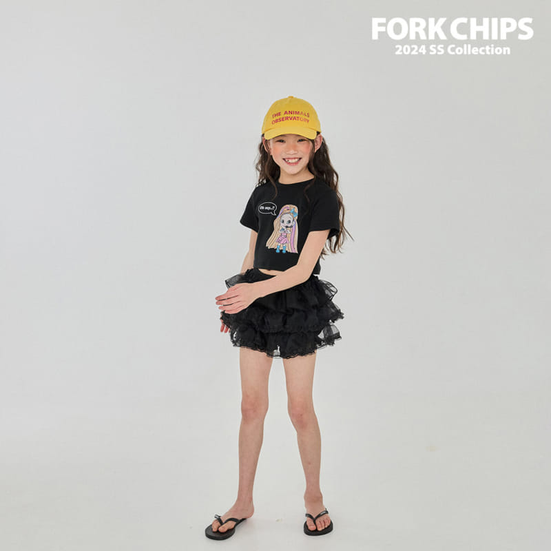 Fork Chips - Korean Children Fashion - #designkidswear - Baby Doll Tee - 9