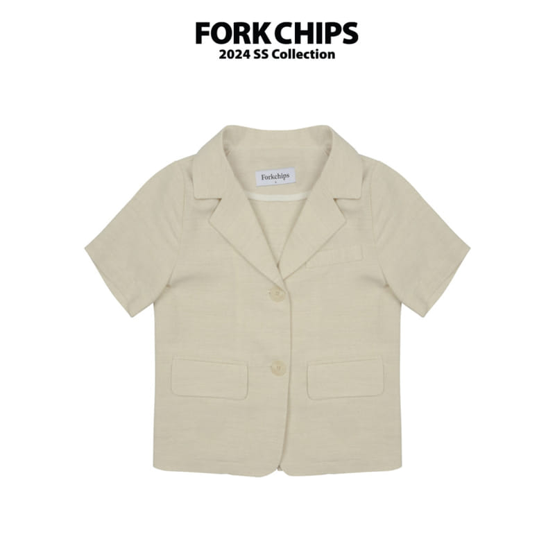 Fork Chips - Korean Children Fashion - #designkidswear - London Slit Jacket - 3