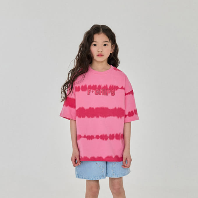 Fork Chips - Korean Children Fashion - #designkidswear - Spray Tee