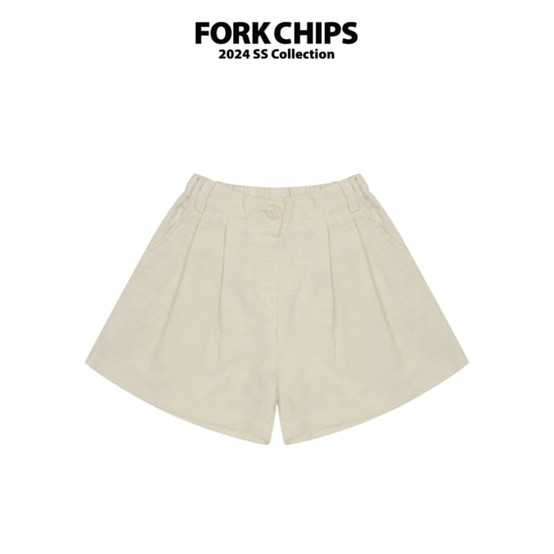 Fork Chips - Korean Children Fashion - #designkidswear - London Half Slacks - 2