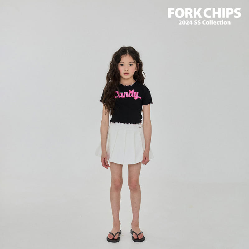 Fork Chips - Korean Children Fashion - #discoveringself - Candy Crop Tee - 8