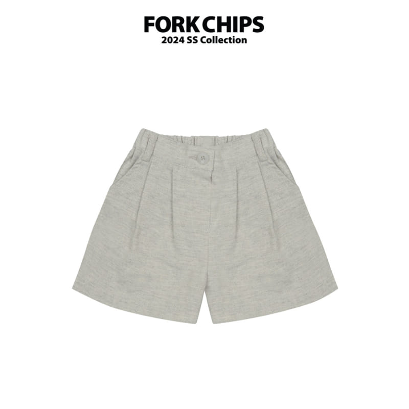 Fork Chips - Korean Children Fashion - #discoveringself - London Half Slacks - 3