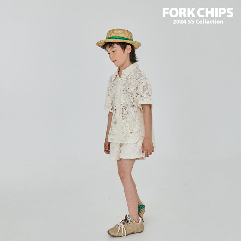 Fork Chips - Korean Children Fashion - #fashionkids - Nut Knit Shirt - 6
