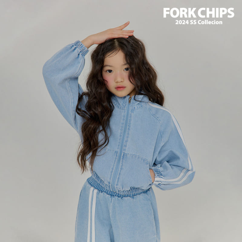 Fork Chips - Korean Children Fashion - #fashionkids - Rush Tape Pants - 7