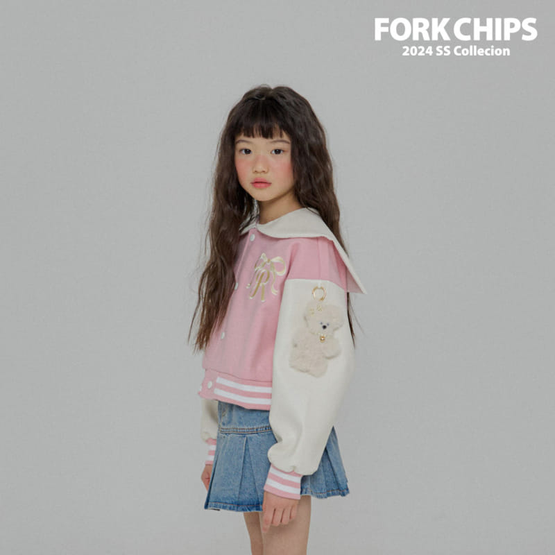 Fork Chips - Korean Children Fashion - #kidsshorts - Mozzi Rabbit Key Ring - 9