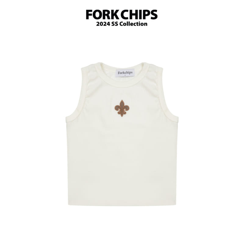 Fork Chips - Korean Children Fashion - #kidsstore - Breed Sleeveless Tee - 2