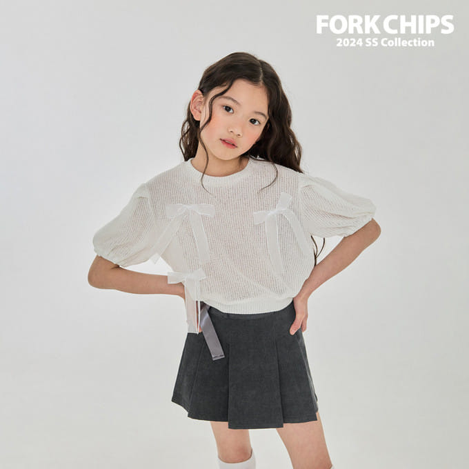 Fork Chips - Korean Children Fashion - #kidsstore - Stella Knit Sweatshirt