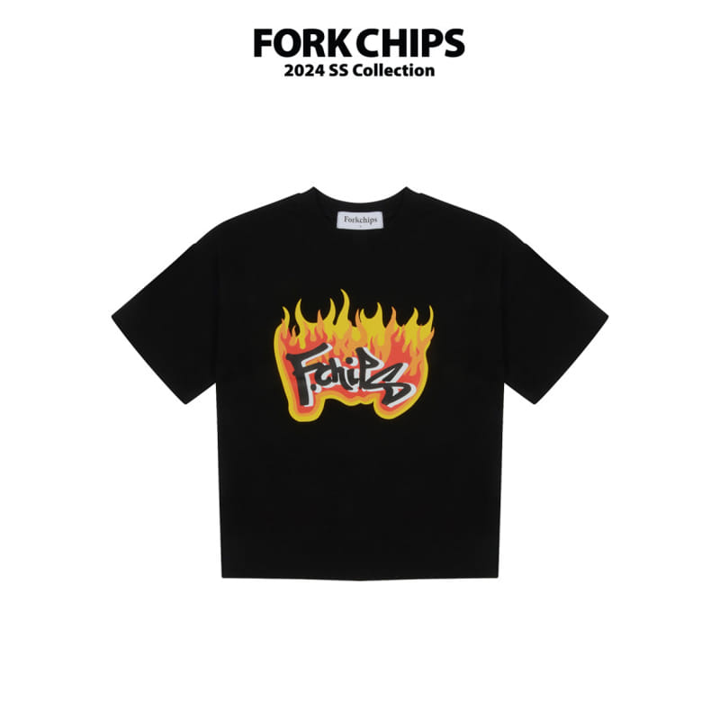 Fork Chips - Korean Children Fashion - #kidsstore - Booster Tee - 3