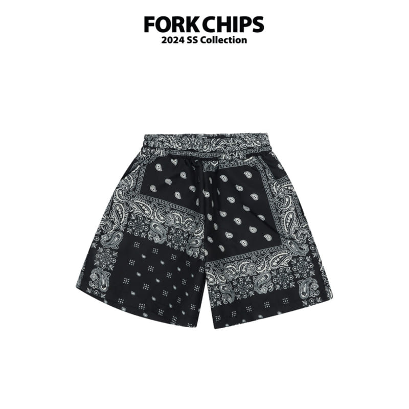 Fork Chips - Korean Children Fashion - #kidsstore - Foil Anorak Pants - 2