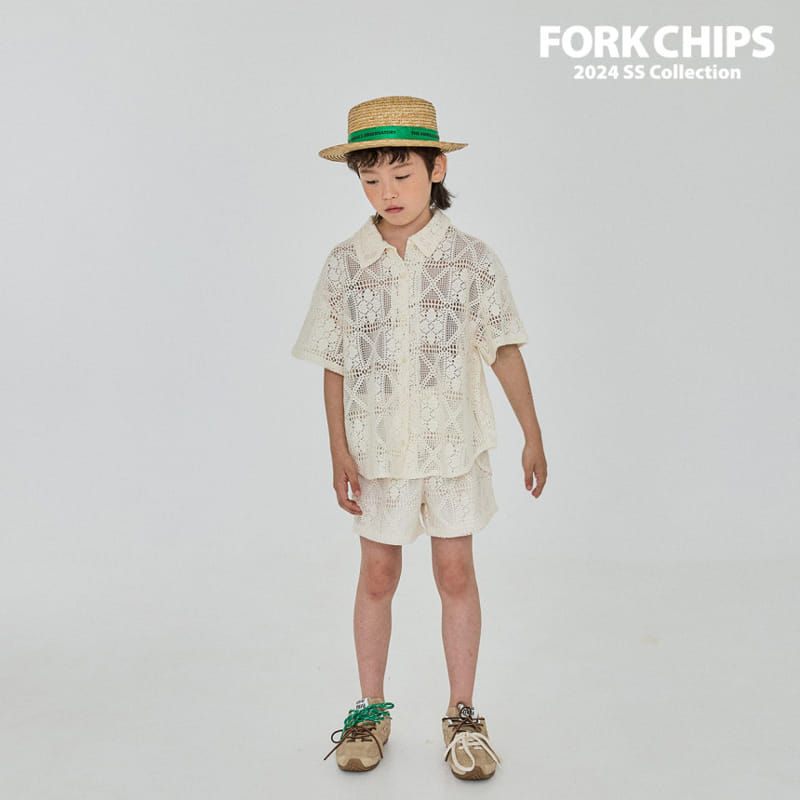 Fork Chips - Korean Children Fashion - #kidzfashiontrend - Nut Knit Shirt - 9
