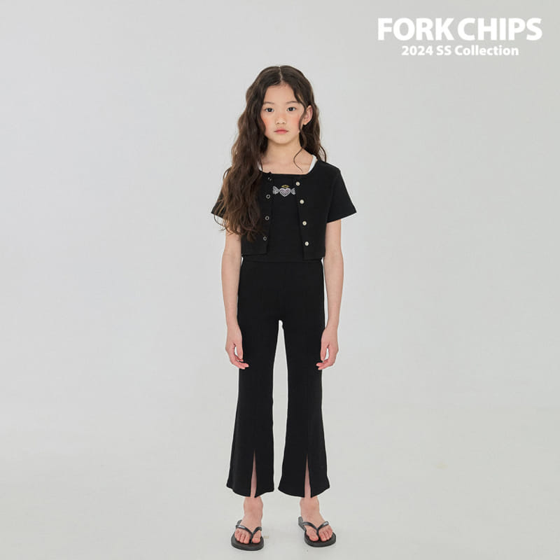 Fork Chips - Korean Children Fashion - #kidzfashiontrend - Jenny Cardigan Set - 7