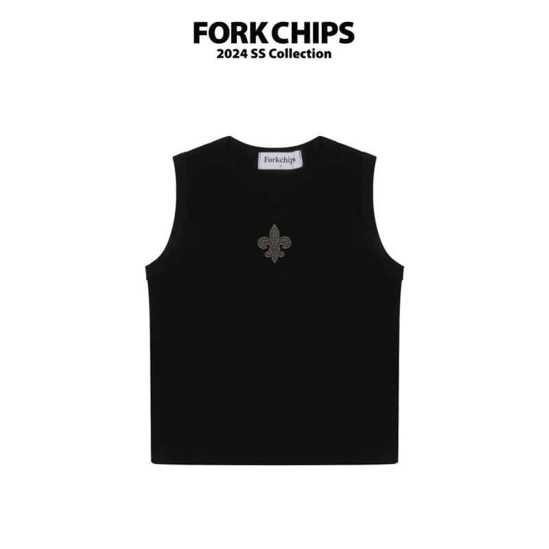 Fork Chips - Korean Children Fashion - #kidzfashiontrend - Breed Sleeveless Tee - 3