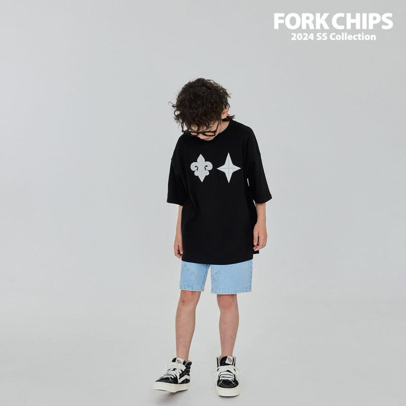Fork Chips - Korean Children Fashion - #kidzfashiontrend - Hagen Patch Tee - 5