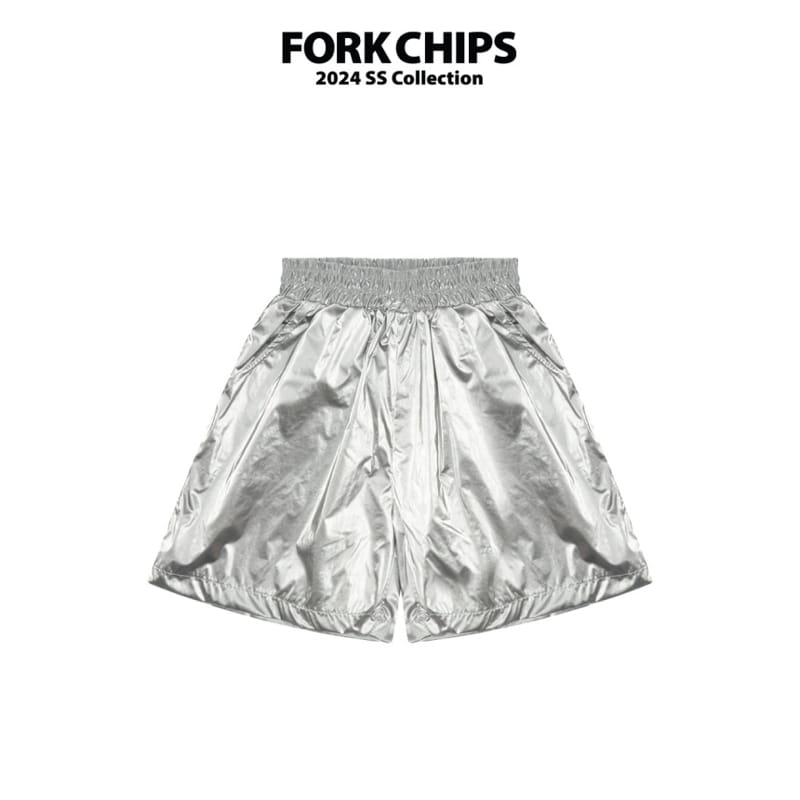 Fork Chips - Korean Children Fashion - #kidzfashiontrend - Foil Anorak Pants - 3