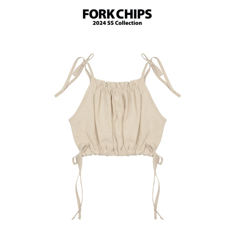 Fork Chips - Korean Children Fashion - #kidzfashiontrend - Muse Hoter Sleeveless Tee - 2