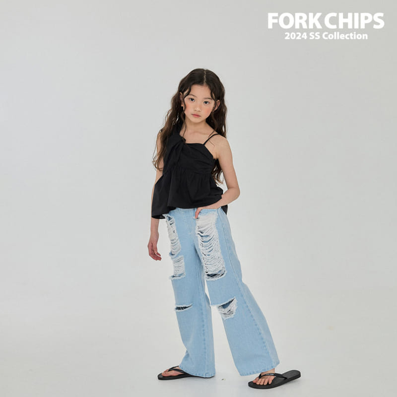 Fork Chips - Korean Children Fashion - #littlefashionista - Pure Twist Blouse - 7