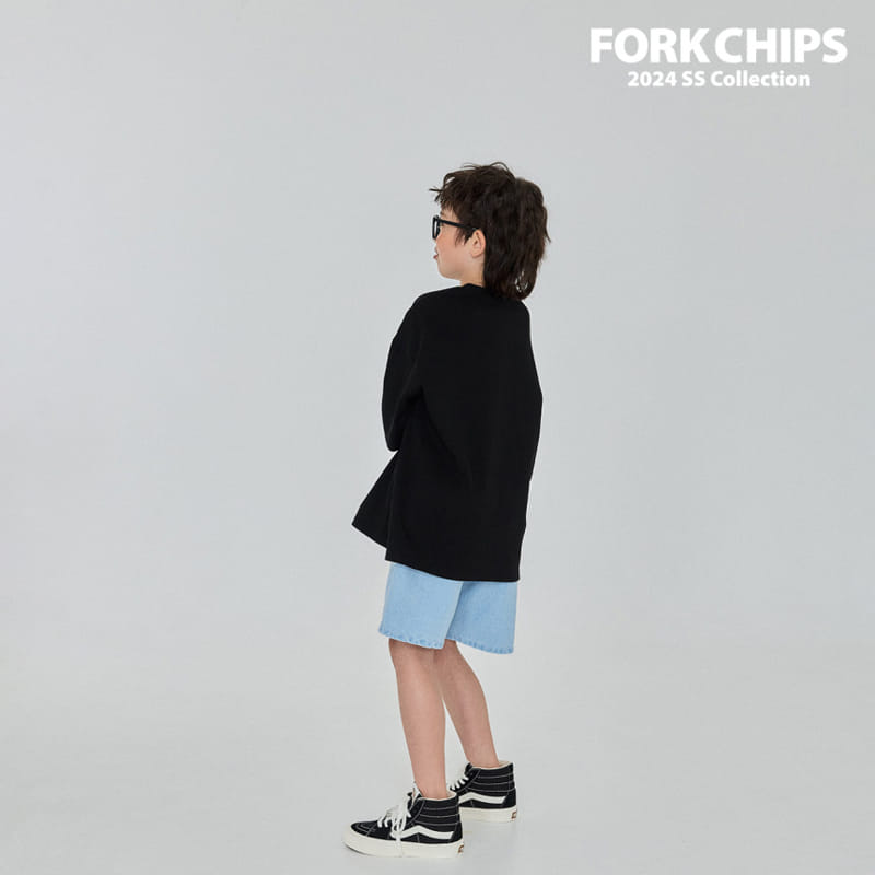 Fork Chips - Korean Children Fashion - #littlefashionista - Hagen Patch Tee - 7
