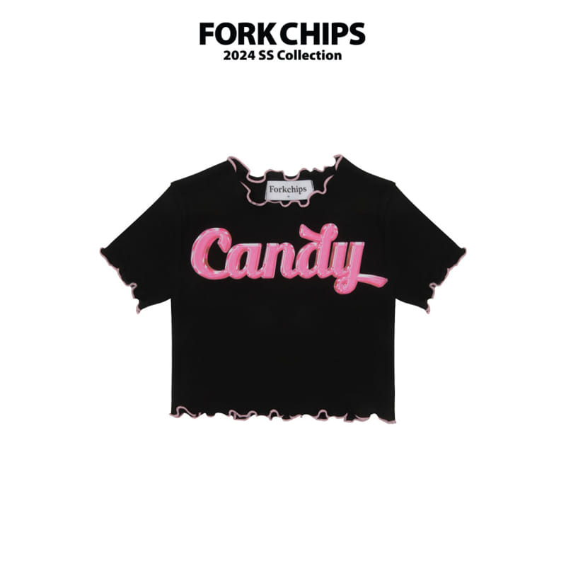 Fork Chips - Korean Children Fashion - #minifashionista - Candy Crop Tee - 2