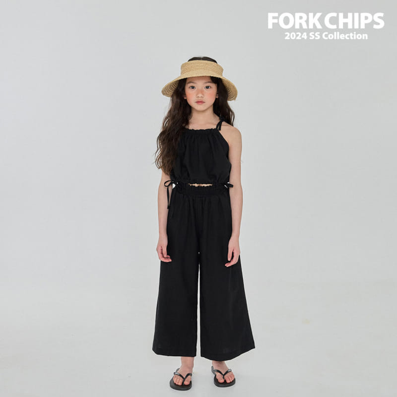 Fork Chips - Korean Children Fashion - #minifashionista - Muse Wide Pants - 5