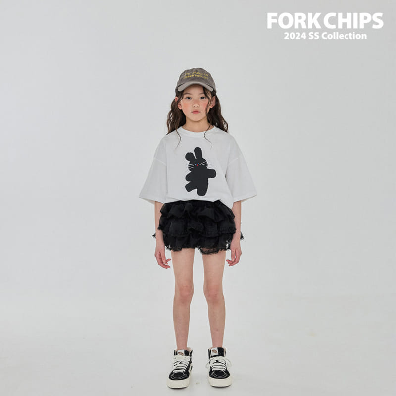 Fork Chips - Korean Children Fashion - #prettylittlegirls - Wendy Tu Tu Skirt - 7