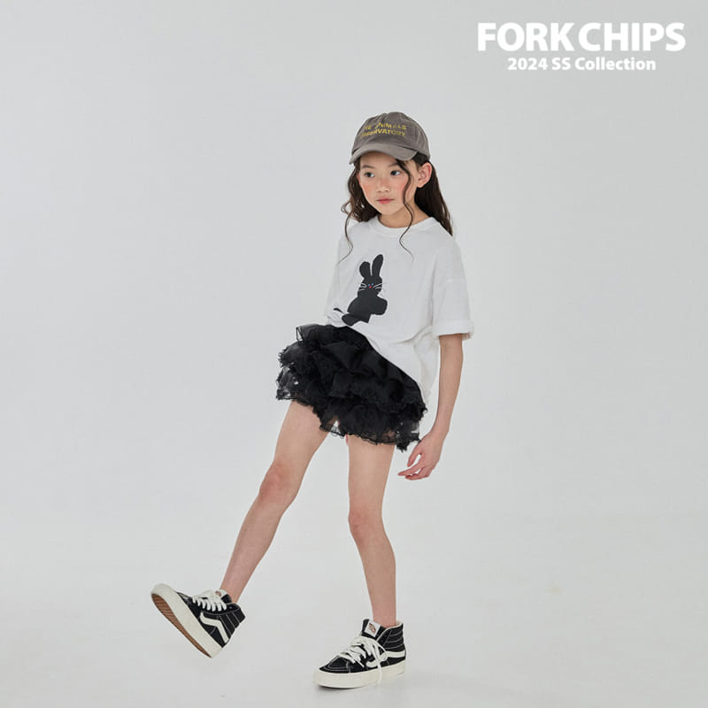 Fork Chips - Korean Children Fashion - #toddlerclothing - Wendy Tu Tu Skirt - 9