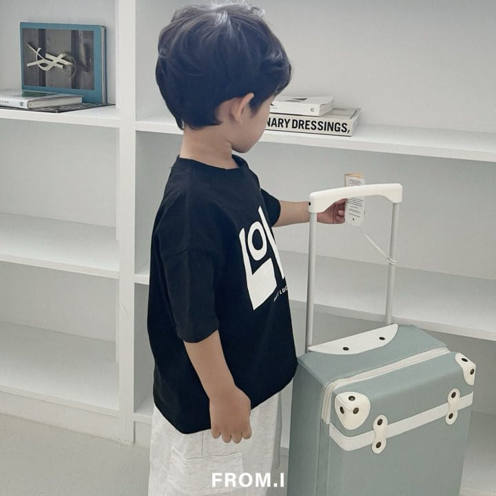 From I - Korean Children Fashion - #childrensboutique - Love Short Sleeve Tee - 8