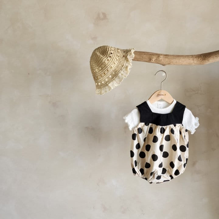 From J - Korean Baby Fashion - #babyboutiqueclothing - Toson Lace Straw Hat - 3