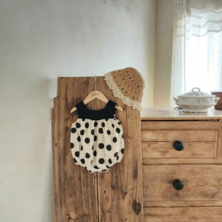 From J - Korean Baby Fashion - #babyboutiqueclothing - Pe Ang Dot Body Suit - 11