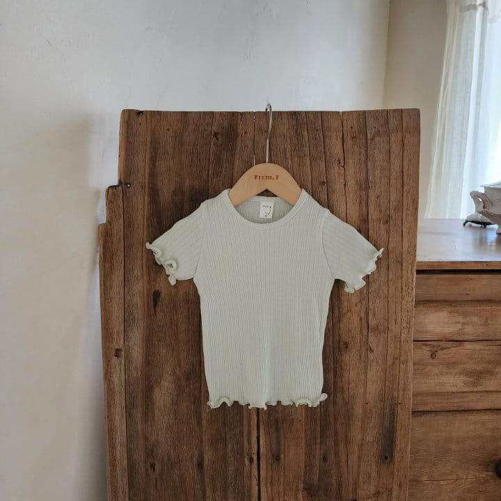 From J - Korean Baby Fashion - #babygirlfashion - Momo Eyelet Short Sleeve Tee - 3