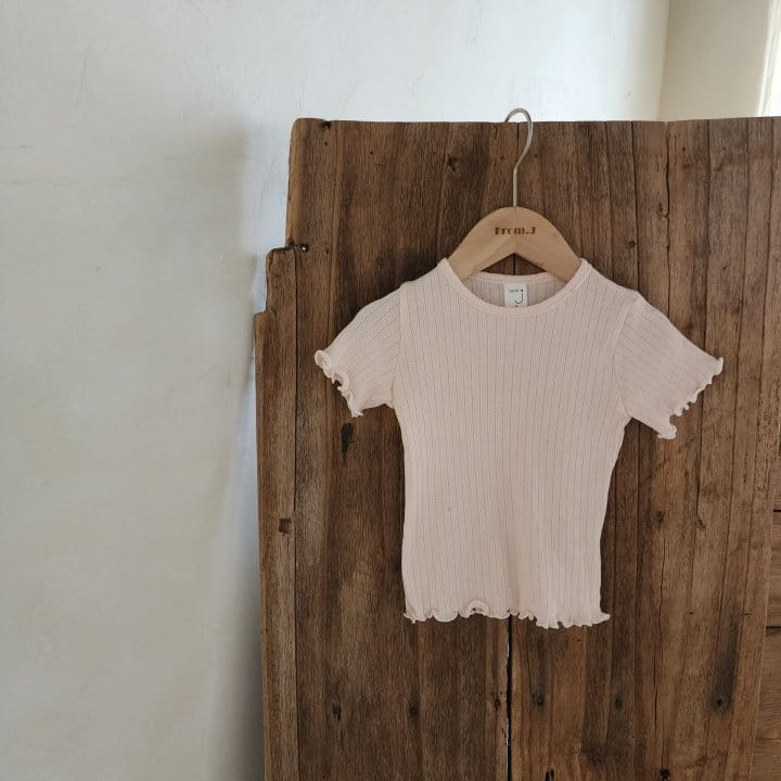 From J - Korean Baby Fashion - #babygirlfashion - Momo Eyelet Short Sleeve Tee - 4