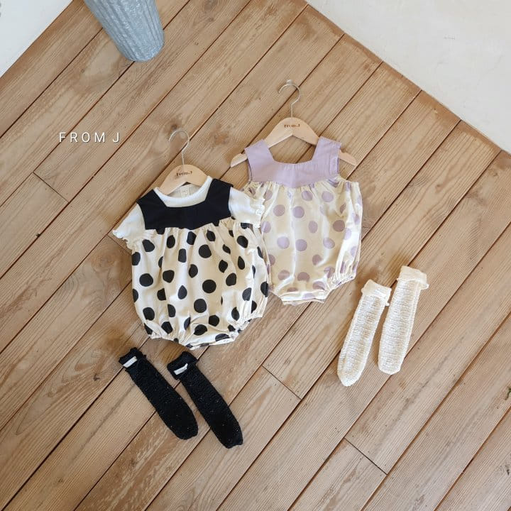 From J - Korean Baby Fashion - #babylifestyle - Pe Ang Dot Body Suit
