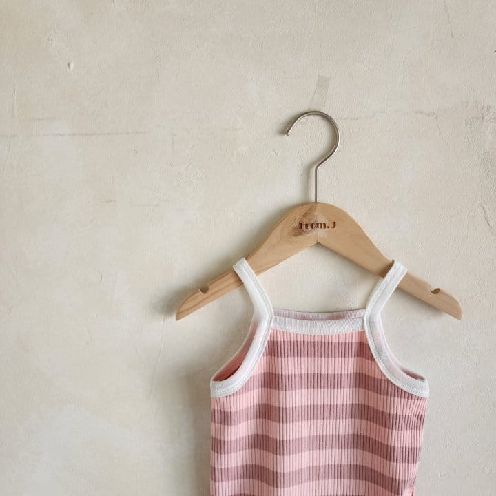 From J - Korean Baby Fashion - #babyoutfit - ST String Body Suit - 6