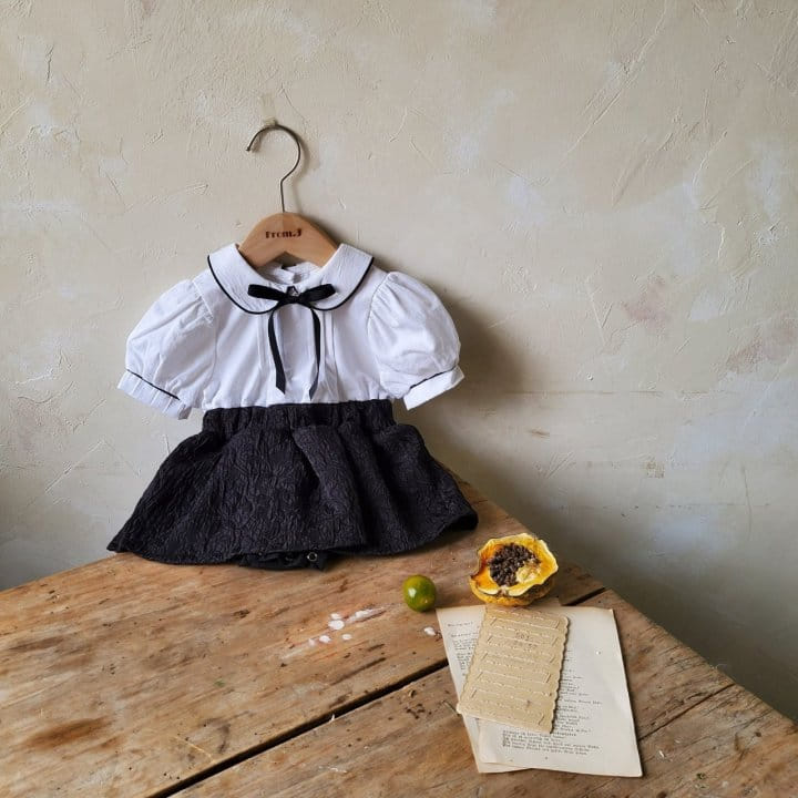 From J - Korean Baby Fashion - #babywear - Short Sleeve Pintuck Body Suit - 9