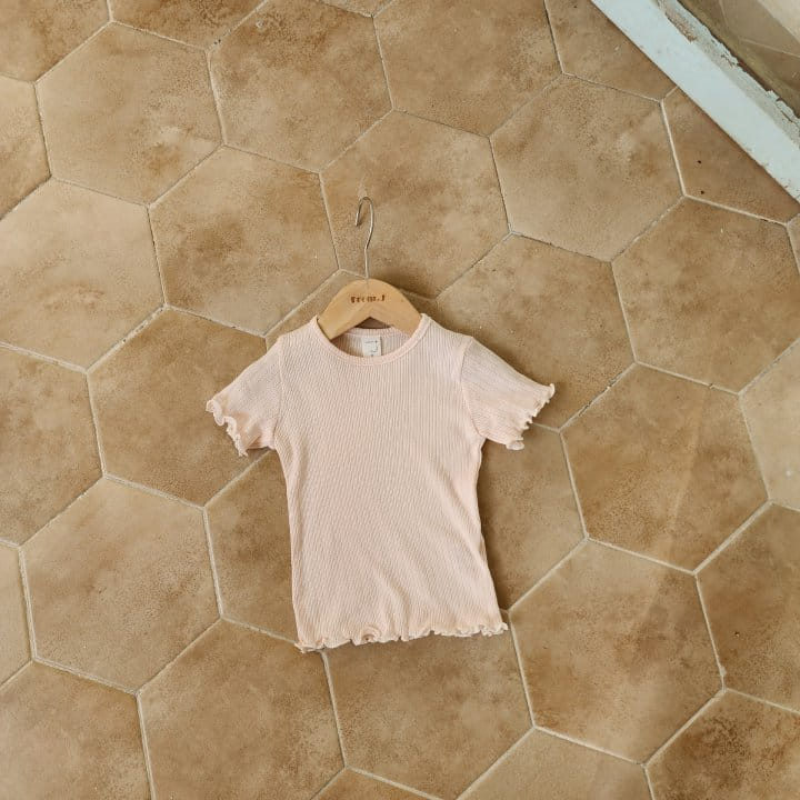 From J - Korean Baby Fashion - #onlinebabyboutique - Momo Eyelet Short Sleeve Tee - 10