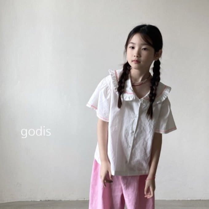 Godis - Korean Children Fashion - #Kfashion4kids - Zig Zag Blouse