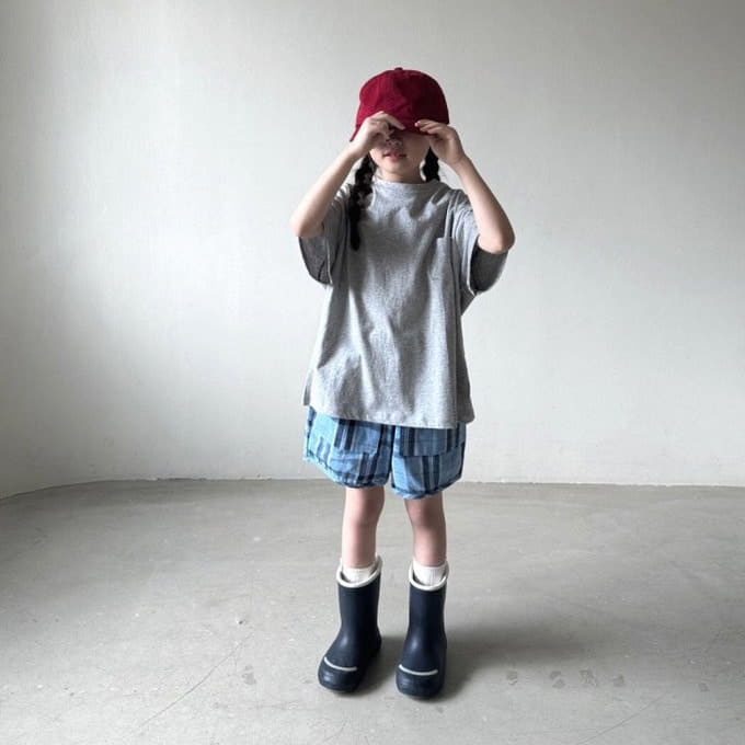 Godis - Korean Children Fashion - #childrensboutique - Check Shorts 
