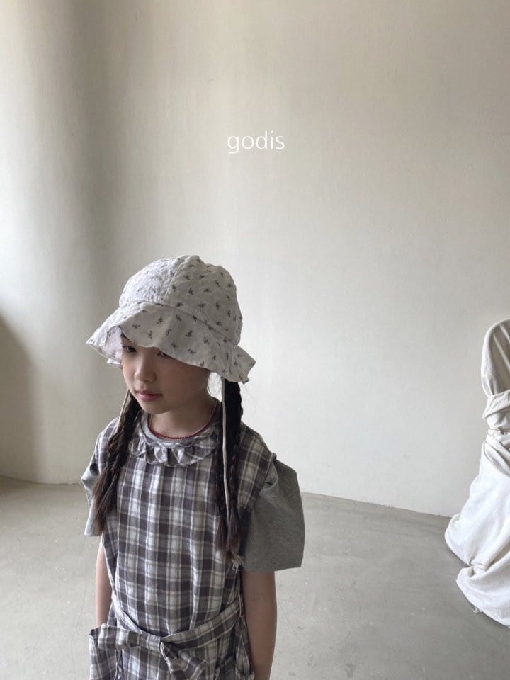 Godis - Korean Children Fashion - #designkidswear - Flower Bucket Hat - 10