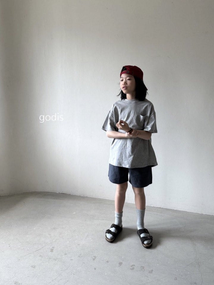 Godis - Korean Children Fashion - #designkidswear - Muzi Pocket Tee - 7